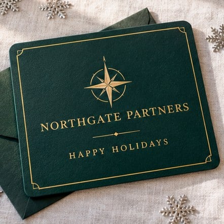 Custom Flat Christmas Cards